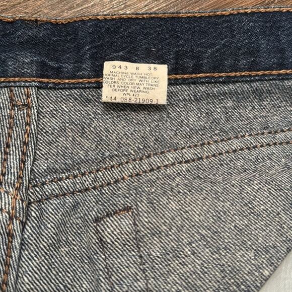 Vintage 1988 orange tab Levi’s 544 size women’s 16 - Picture 4 of 14